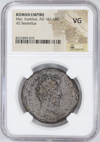 Marcus aurelius sestertius - marcus,