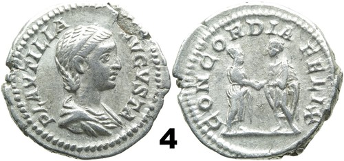 Roman silver denarii coa - roman,